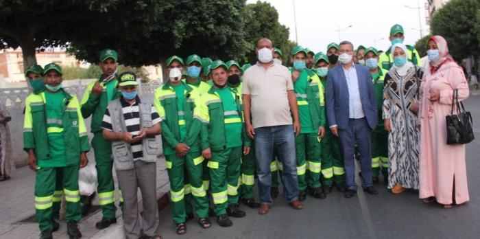 مجهودات متواصلة من أجل الارتقاء بقطاع النظافة بمدينة القصرالكبير